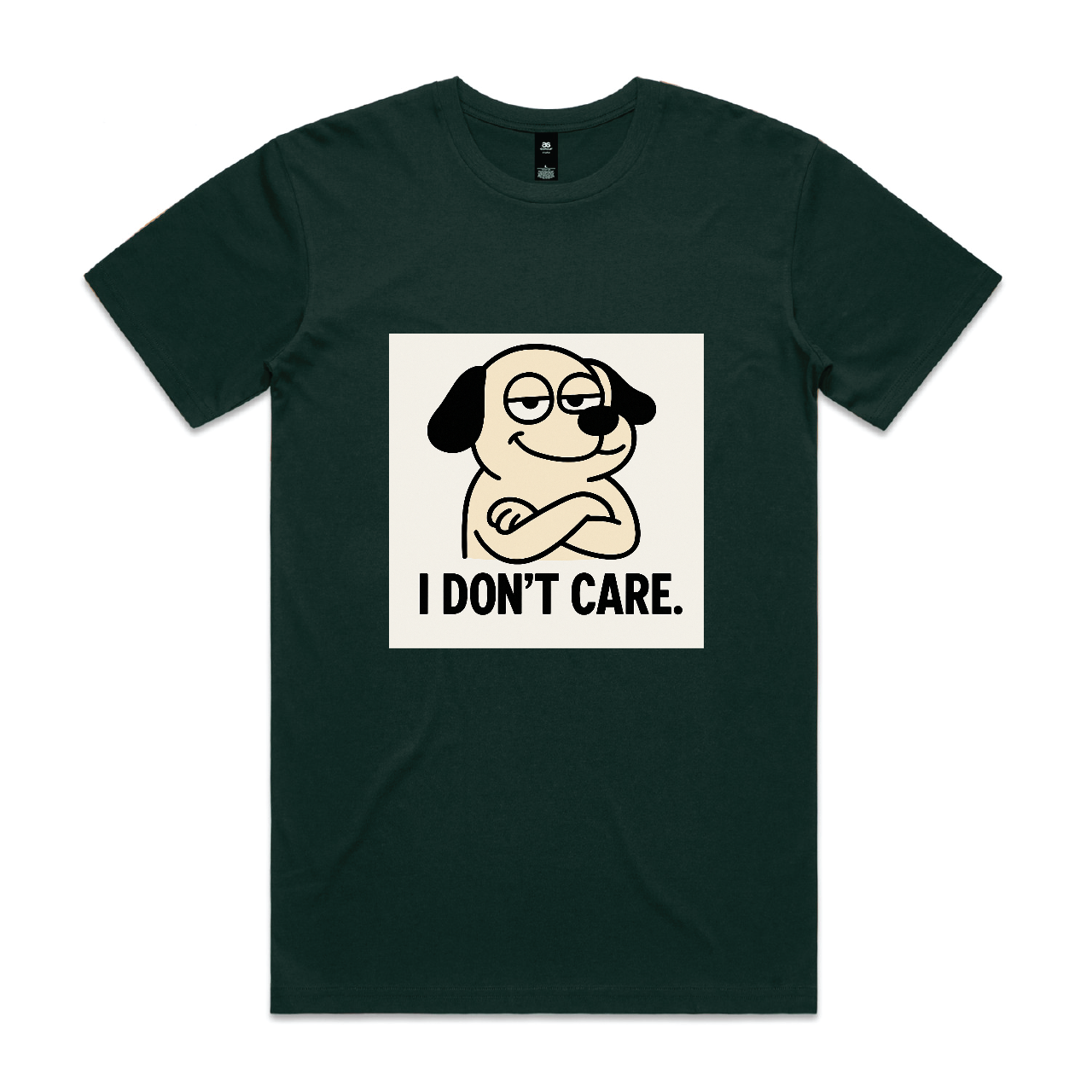 “I Don’t Care” Lazy Dog Tee